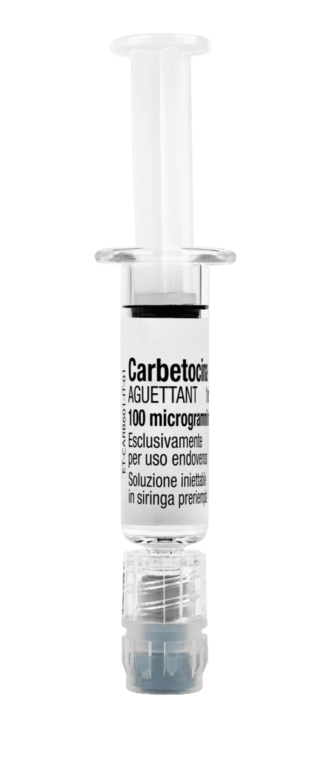 CARBETOCINA AGUETTANT 100 MICROGRAMMESML, 0,10MGML SER 1ML B5 FR photo ser