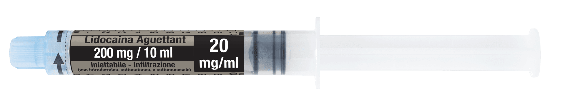 LIDOCAINA AGT 20MGML SP10ML seringue